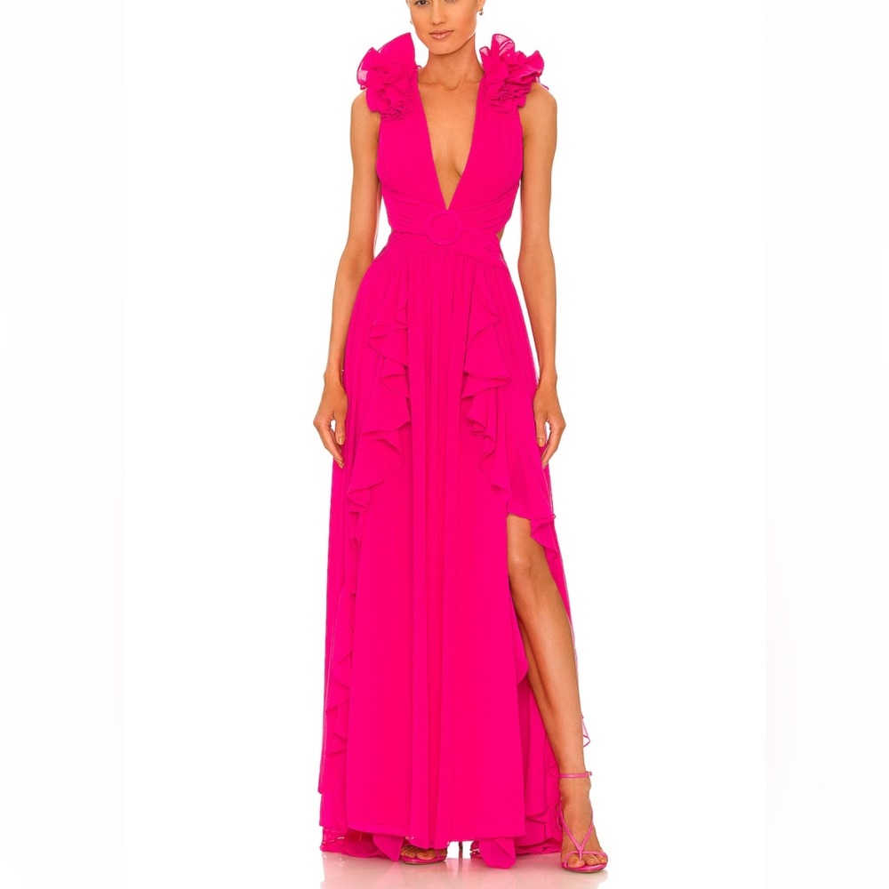 PatBo - Flutter Sleeve Maxi Dress
